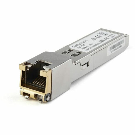 StarTech.com Dell EMC SFP-1G-T Compatible SFP Module - 1000BASE-T - 1GE Gigabit Ethernet SFP to RJ45 Cat6/Cat5e Transceiver - 100m — SFP1GTEMCST