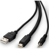 Belkin MiniDP to DP + USB A/B + Audio Passive Combo KVM Cable — F1DN1CCBL-MP6t