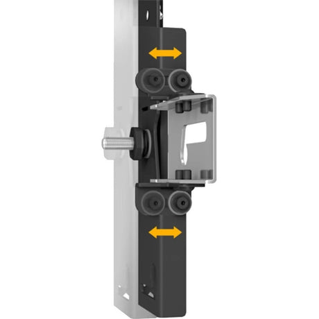 Chief 1x4 LED Wall Mount - For Absen Acclaim Plus & Acclaim Pro Series - Black — TIL1X4AP