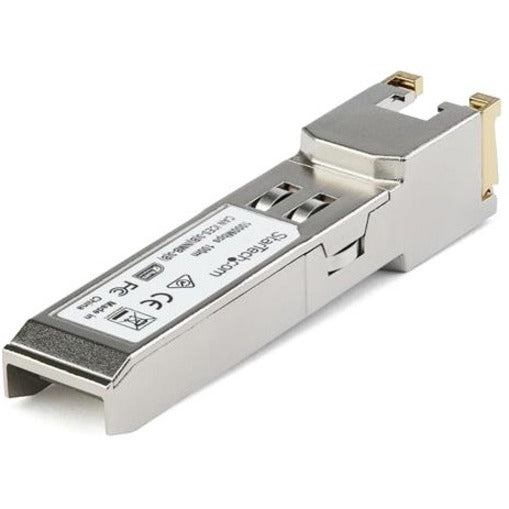 StarTech.com Cisco GLC-TE Compatible Module - SFP to RJ45 - 1000BASE-T 1G Copper Cat6/Cat5e Industrial Transceiver - Extended Temp 100m — GLCTEST