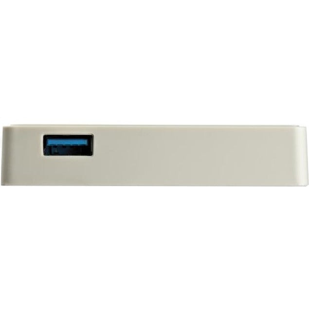 StarTech.com USB-C to Gigabit Ethernet Adapter with USB A Port - White 1Gbps NIC USB 3.0/3.1 Type C to RJ45 Port/LAN Network Adapter TB3 — US1GC301AUW