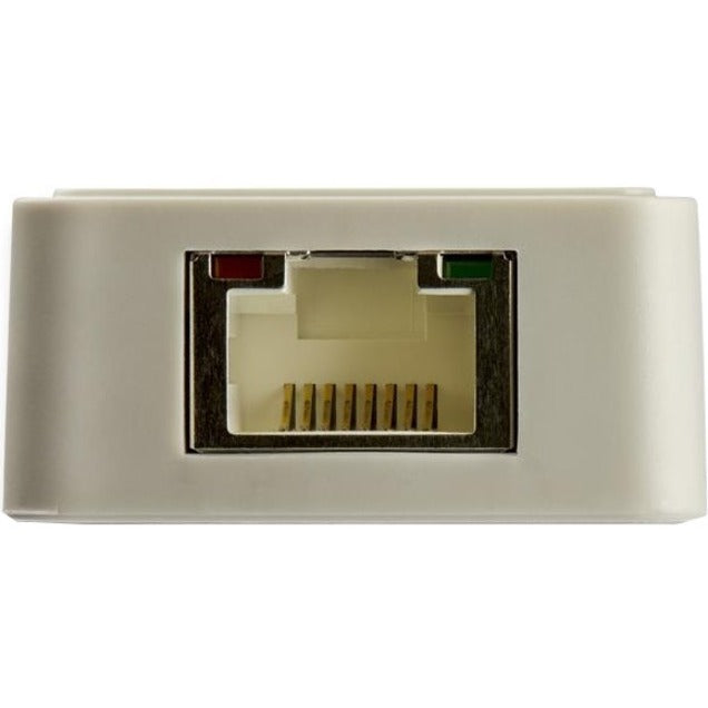 StarTech.com USB-C to Gigabit Ethernet Adapter with USB A Port - White 1Gbps NIC USB 3.0/3.1 Type C to RJ45 Port/LAN Network Adapter TB3 — US1GC301AUW