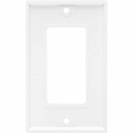 Tripp Lite by Eaton Single-Gang Faceplate, Decora Style - Vertical, White — N042D-100-WH