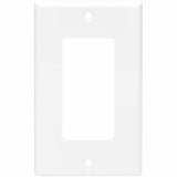Tripp Lite by Eaton Single-Gang Faceplate, Decora Style - Vertical, White — N042D-100-WH