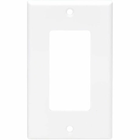 Tripp Lite by Eaton Single-Gang Faceplate, Decora Style - Vertical, White — N042D-100-WH