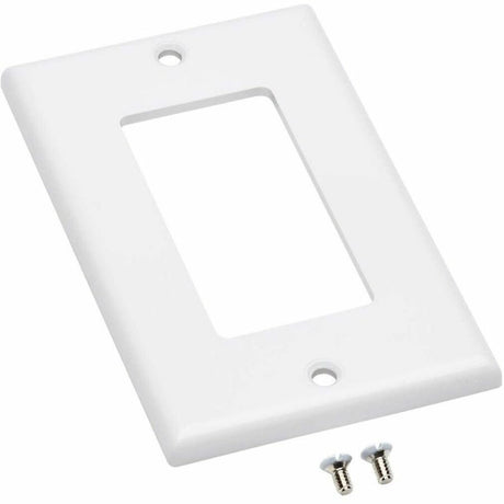 Tripp Lite by Eaton Single-Gang Faceplate, Decora Style - Vertical, White — N042D-100-WH