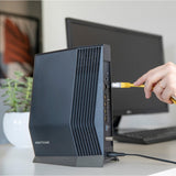 Netgear Nighthawk CAX80 Wi-Fi 6 IEEE 802.11ax Ethernet, Cable Wireless Router — CAX80-100NAS
