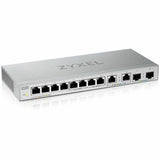 ZYXEL 12-Port Unmanaged Multi-Gigabit Switch with 2-Port 2.5G and 2-Port 10G SFP+ — XGS1010-12