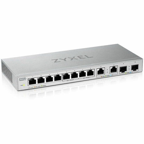 ZYXEL 12-Port Unmanaged Multi-Gigabit Switch with 2-Port 2.5G and 2-Port 10G SFP+ — XGS1010-12