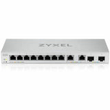 ZYXEL 12-Port Web-Managed Multi-Gigabit Switch with 2-Port 2.5G and 2-Port 10G SFP+ — XGS1210-12