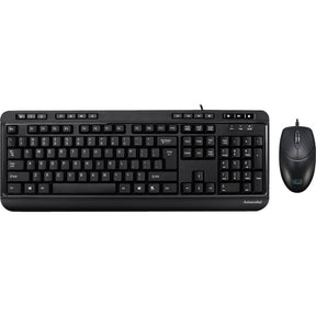 Adesso Antimicrobial Multimedia Desktop Keyboard and Mouse Combo — AKB-132CB