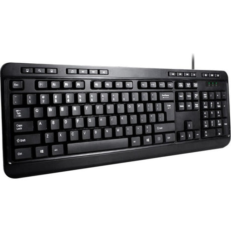 Adesso Antimicrobial Multimedia Desktop Keyboard and Mouse Combo — AKB-132CB