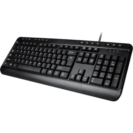 Adesso Antimicrobial Multimedia Desktop Keyboard and Mouse Combo — AKB-132CB
