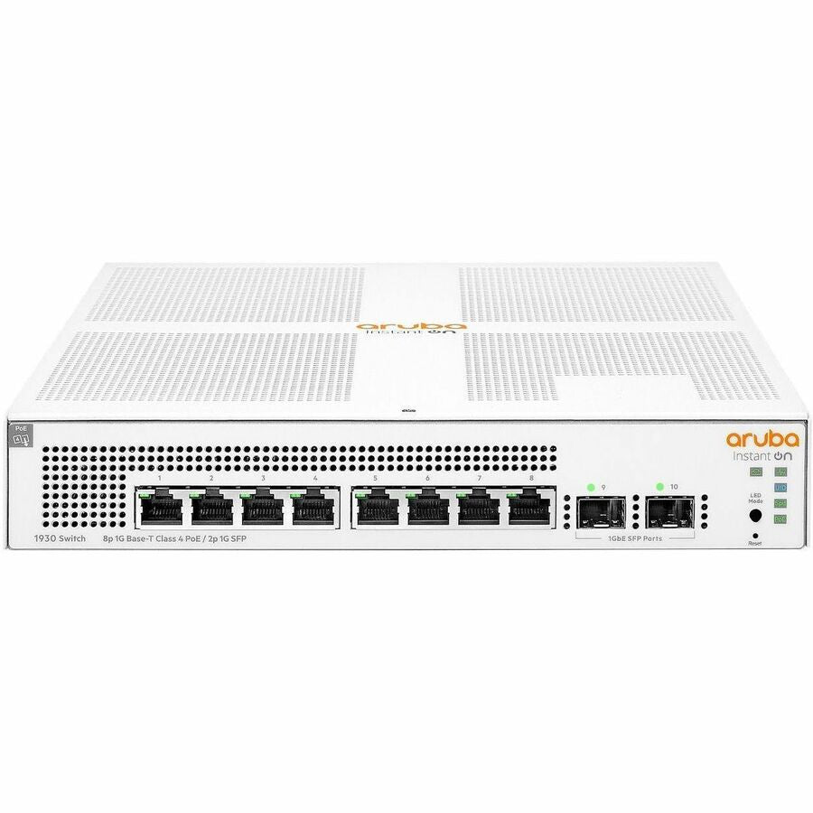 HPE Instant On 1930 8G Class4 PoE 2SFP 124W Switch — JL681A#ABA
