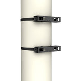 Chief Structural Column Adapter Wall Mount - Black - Landscape — FCASCA