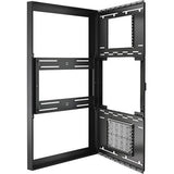 Chief Impact 75" On-Wall Kiosk Enclosure - Landscape - Black — LW75UBP