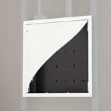 Chief Proximity In-Wall Storage Box with Flange & Cover - Black — PAC526FC