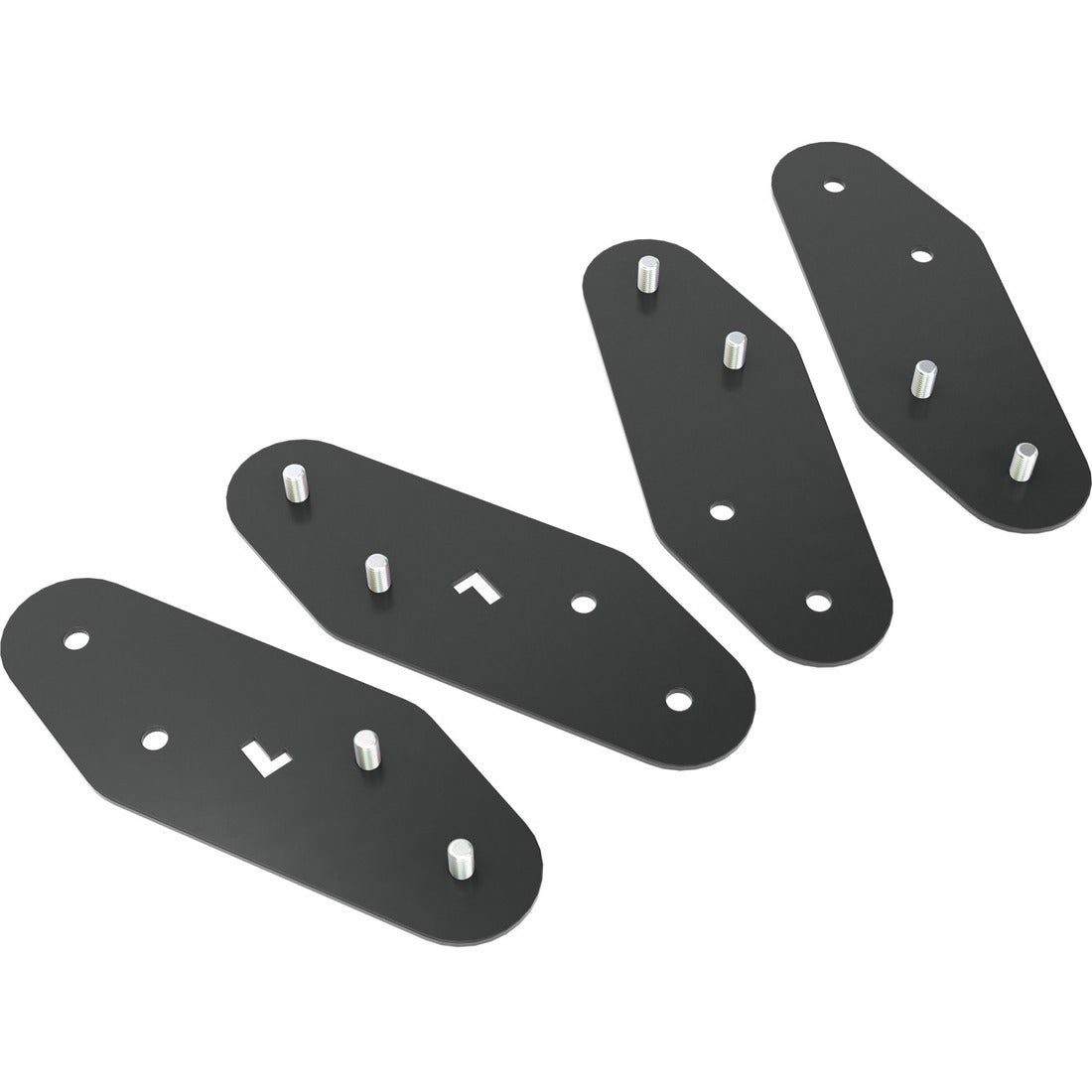 Chief Impact Universal VESA Adapter Bracket - For Flat Panel Displays - Black — FHBUL