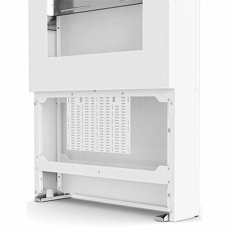 Chief Impact Floor Mounted Kiosk, Portrait 55" White — LF55UWP