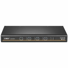 Vertiv Avocent Cybex Secure MultiViewer KVM Switch, 4 Port, Cursor Navigation Switching, NIAP Version 4.0 Certified, TAA Compliant (SCMV245DPH-400)