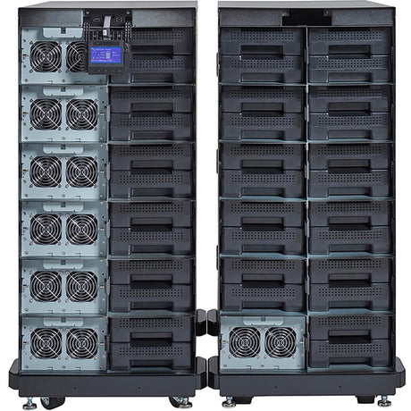 Eaton 9PXM 8-Slot Connected External Battery Cabinet for 9PXM Online Double-Conversion UPS, Add up to 4 EBMs, 14U Rack/Tower, TAA — 9PXM08SEBM-C