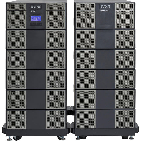 Eaton 9PXM 8-Slot Connected External Battery Cabinet for 9PXM Online Double-Conversion UPS, Add up to 4 EBMs, 14U Rack/Tower, TAA — 9PXM08SEBM-C