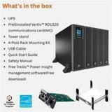 Vertiv Liebert GXT5 UPS-15kVA/15kW/208 and 120VAC|Online Rack/Tower Energy Star — GXT5-15KMVRT11UXLN
