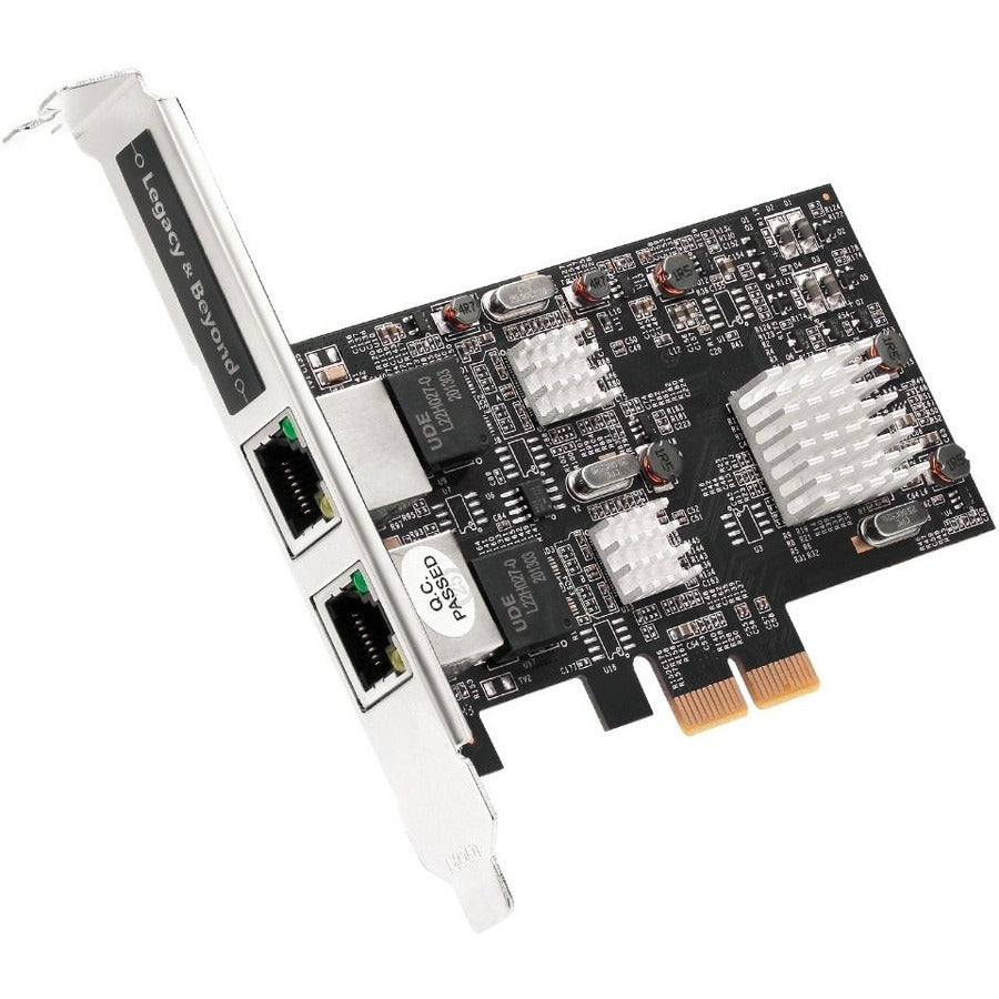 SIIG Dual 2.5G 4-Speed Multi Gigabit Ethernet PCIe Card — LB-GE0711-S1