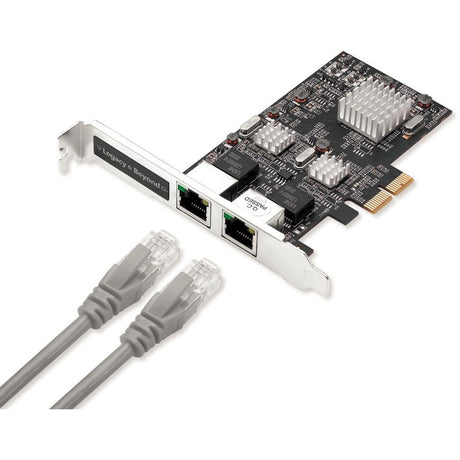 SIIG Dual 2.5G 4-Speed Multi Gigabit Ethernet PCIe Card — LB-GE0711-S1