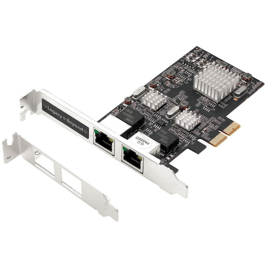 SIIG Dual 2.5G 4-Speed Multi Gigabit Ethernet PCIe Card — LB-GE0711-S1