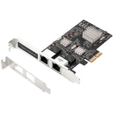 SIIG Dual 2.5G 4-Speed Multi Gigabit Ethernet PCIe Card — LB-GE0711-S1