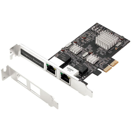 SIIG Dual 2.5G 4-Speed Multi Gigabit Ethernet PCIe Card — LB-GE0711-S1