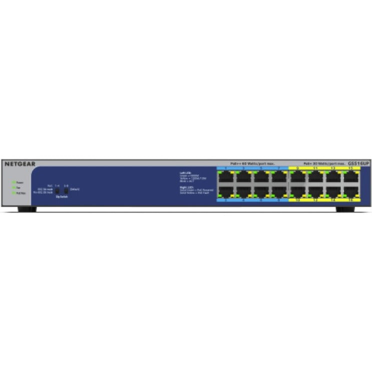Netgear GS516UP Ethernet Switch — GS516UP-100NAS