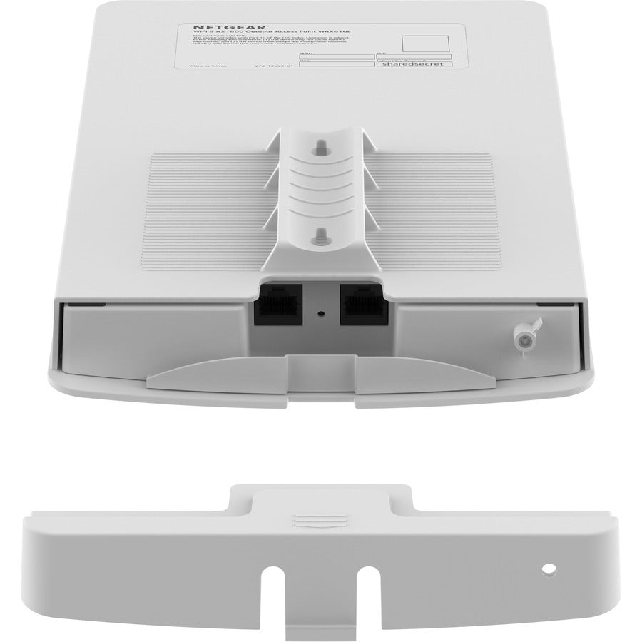 Netgear WAX610Y Wi-Fi 6 IEEE 802.11 a/b/g/n/ac/ax/i 1.80 Gbit/s Wireless Access Point - Outdoor — WAX610Y-100NAS