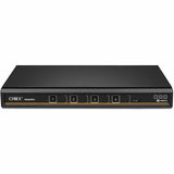 Vertiv Avocent Cybex SC800 Secure Desktop KVM Switch, Single Monitor, 4 Port, Common Access Card, NIAP Version 4.0, TAA Compliant (SC840DPHC-400)