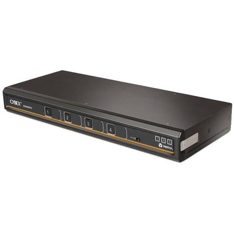 Vertiv Avocent Cybex SC800 Secure Desktop KVM Switch, Single Monitor, 4 Port, Common Access Card, NIAP Version 4.0, TAA Compliant (SC840DPHC-400)
