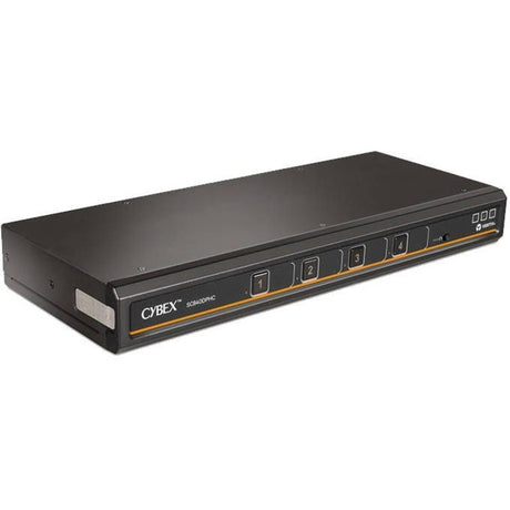 Vertiv Avocent Cybex SC800 Secure Desktop KVM Switch, Single Monitor, 4 Port, Common Access Card, NIAP Version 4.0, TAA Compliant (SC840DPHC-400)