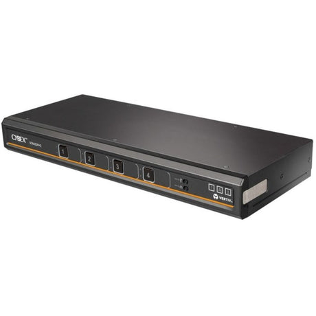 Vertiv Avocent Cybex SC800 Secure Desktop KVM Switch, Single Head Monitor, 4 Port, CAC, NIAP Version 4.0 Certified, TAA Compliant (SC845DPHC-400)