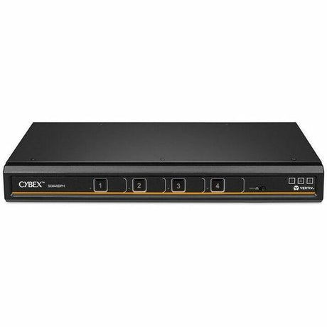 Vertiv Avocent Cybex SC800 Secure Desktop KVM Switch, Single Head Monitor, 4 Port, NIAP Version 4.0 Certified, CAC, TAA Compliant (SC840DPH-400)