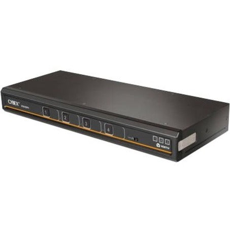 Vertiv Avocent Cybex SC800 Secure Desktop KVM Switch, Single Head Monitor, 4 Port, NIAP Version 4.0 Certified, CAC, TAA Compliant (SC840DPH-400)