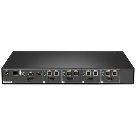Vertiv Avocent Cybex SC800 Secure Desktop KVM, Single Head Monitor, 4 Port, Common Access Card (CAC), NIAP Version 4.0, TAA Compliant (SC845DPH-400)