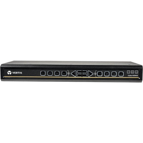 Vertiv Avocent Cybex Secure Desktop KVM Switch, 4 Port, Common Access Card, Touch Screen Support, NIAP Version 4.0, TAA Compliant (SCM145DPH-400)