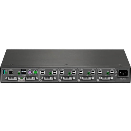 Vertiv Avocent Cybex Secure Desktop KVM Switch, 4 Port, Common Access Card, Touch Screen Support, NIAP Version 4.0, TAA Compliant (SCM145DPH-400)