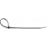 StarTech.com 10"(25cm) Cable Ties, 2-5/8"(68mm) Dia, 50lb(22kg) Tensile Strength, Nylon Self Locking Ties, UL Listed, 100 Pack, Black — CBMZT10B