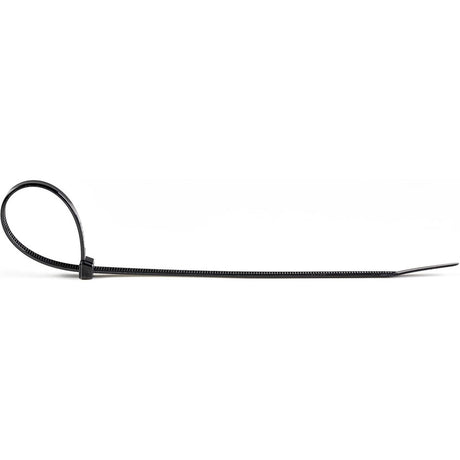 StarTech.com 10"(25cm) Cable Ties, 2-5/8"(68mm) Dia, 50lb(22kg) Tensile Strength, Nylon Self Locking Ties, UL Listed, 100 Pack, Black — CBMZT10B