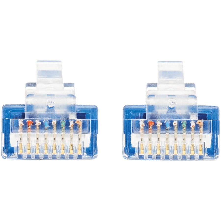 Eaton Tripp Lite Series Cat6 Gigabit Molded Ultra-Slim UTP Ethernet Cable (RJ45 M/M), Blue, 3 ft. (0.91 m) — N200-UR03-BL