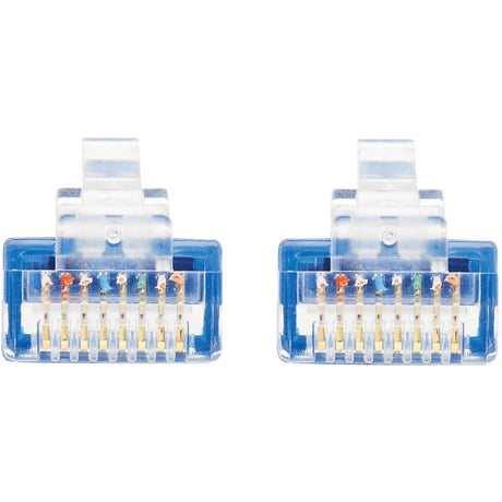 Eaton Tripp Lite Series Cat6 Gigabit Molded Ultra-Slim UTP Ethernet Cable (RJ45 M/M), Blue, 6-in. (15.24 cm) — N200-UR6N-BL