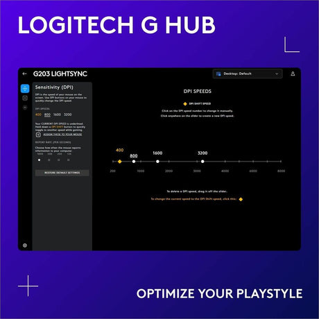 Logitech G203 Gaming Mouse — 910-005792