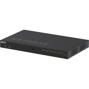 Netgear AV Line M4250-10G2XF-PoE++ Ethernet Switch — GSM4212UX-100NAS