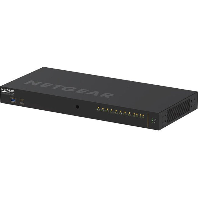 Netgear AV Line M4250-10G2XF-PoE+ Ethernet Switch — GSM4212PX-100NAS
